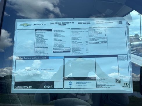 New 2025 Chevrolet Express 3500 w/ Power Convenience Package image 22