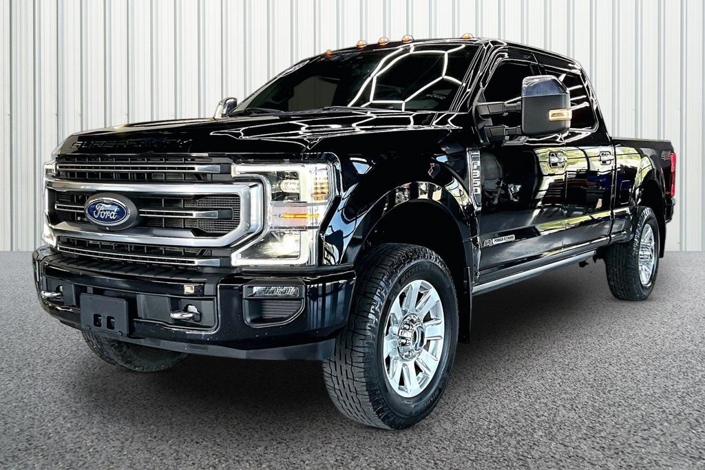 Used 2022 Ford F350 Platinum w/ Snow Plow Prep Package AWD/4WD image 3
