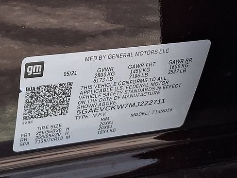 Used 2021 Buick Enclave Avenir w/ Avenir Technology Package AWD/4WD image 30