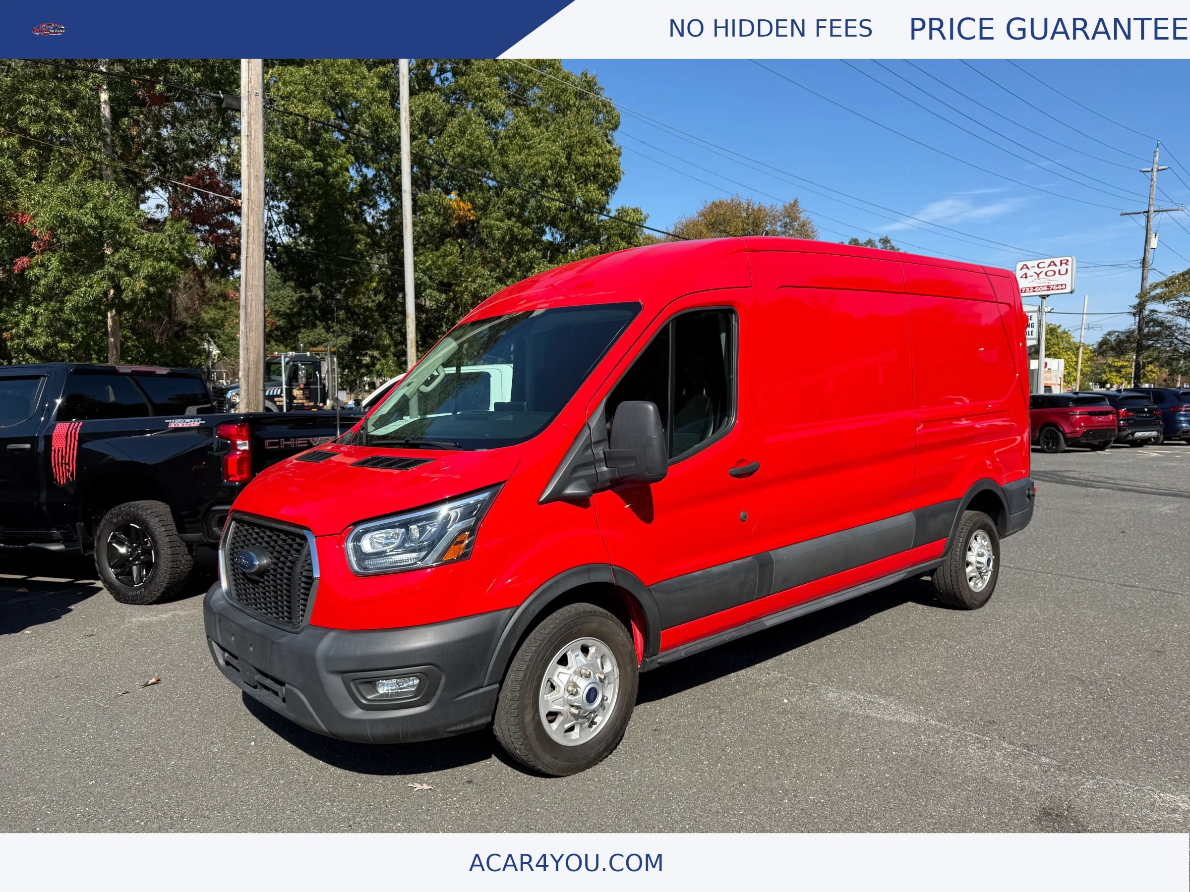 Used 2023 Ford Transit 350 Medium Roof w/ Exterior Upgrade Package RWD image 1