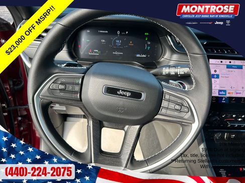 New 2025 Jeep Grand Cherokee Limited 4xe AWD/4WD image 14