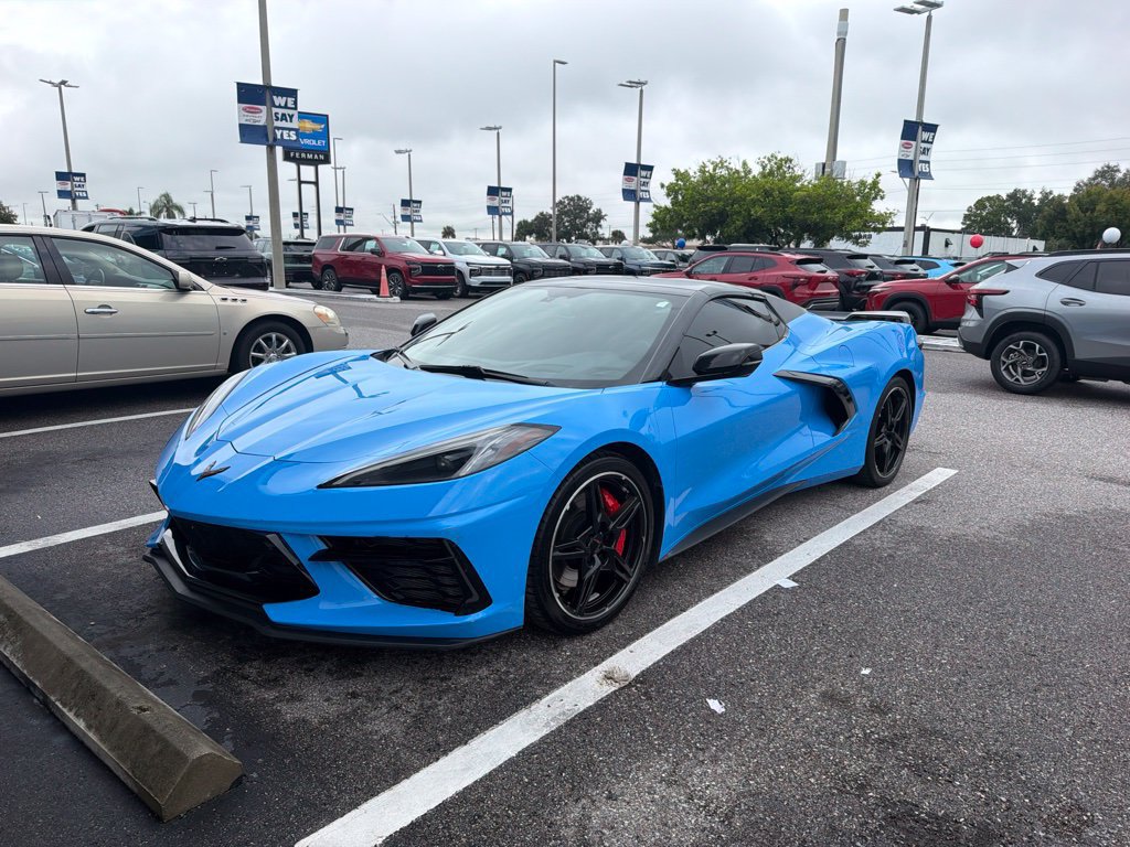 Used 2022 Chevrolet Corvette Stingray Premium Conv w/ Z51 Performance Package RWD image 1