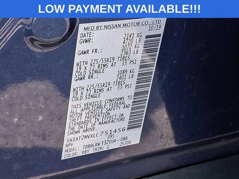 Used 2020 Nissan Rogue SL AWD/4WD image 27