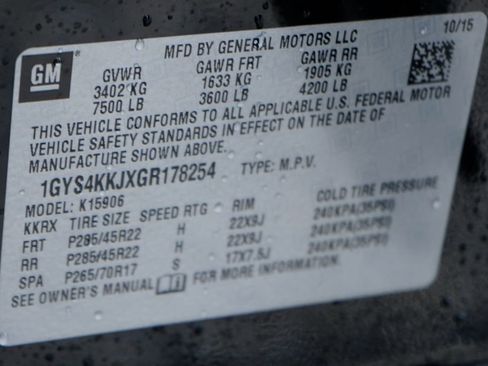 Used 2016 Cadillac Escalade ESV Platinum AWD/4WD image 60