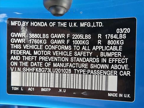 Used 2020 Honda Civic Type R image 24
