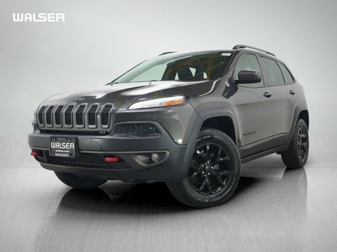 Used 2017 Jeep Cherokee Trailhawk w/ Cold Weather Group AWD/4WD image 1