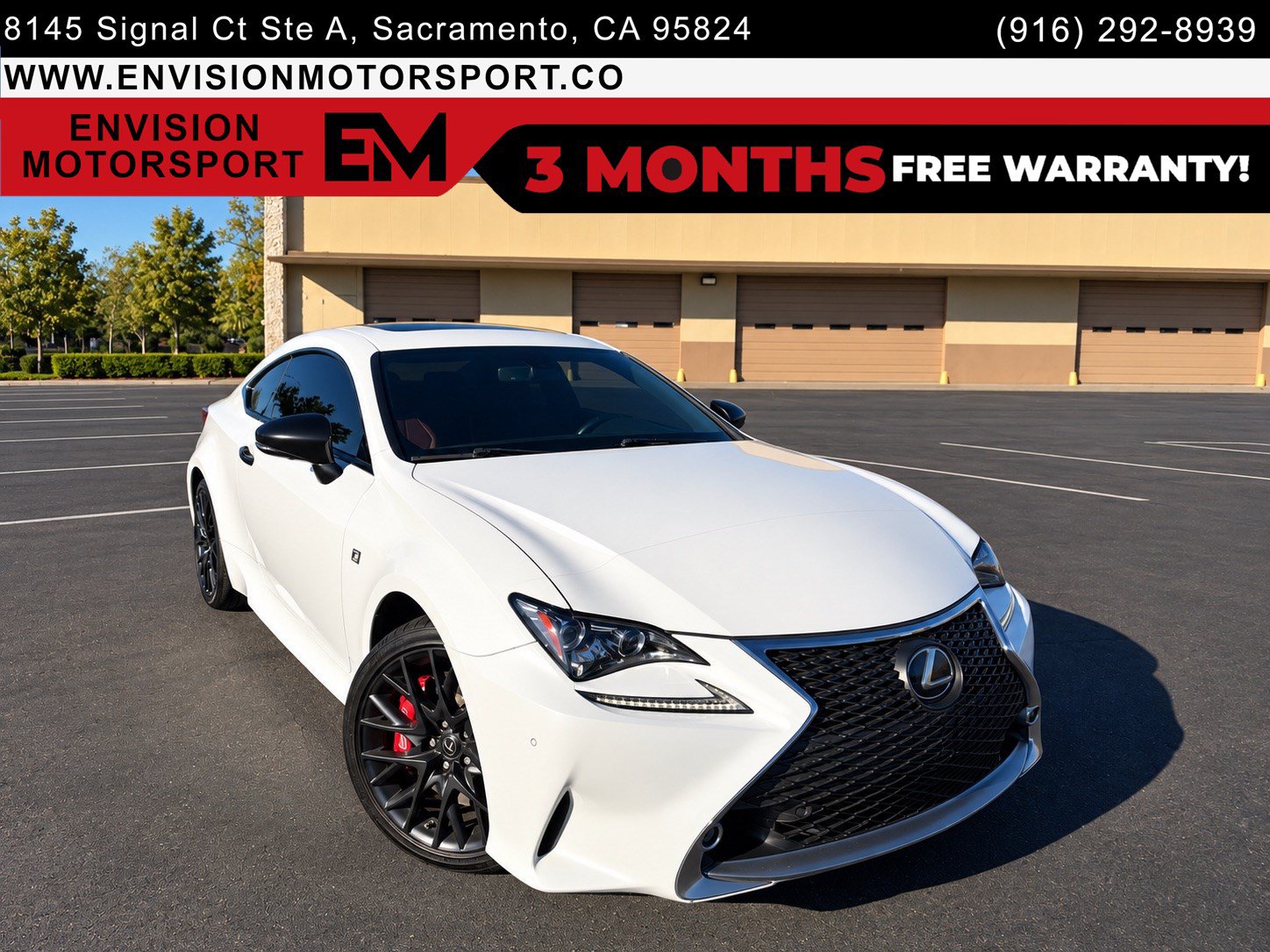 Used 2017 Lexus RC 350 F Sport RWD image 1