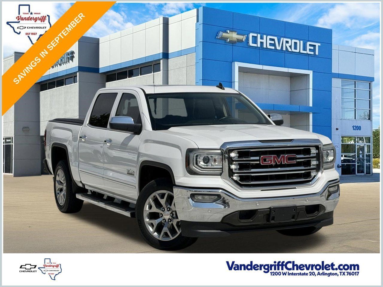 Used 2018 GMC Sierra 1500 SLT w/ Texas SLT Premium Package RWD image 1