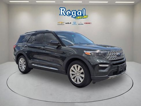 Used 2022 Ford Explorer Limited w/ Limited Technology Package RWD image 1