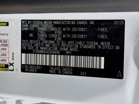 Certified 2025 Lexus RX 350 Premium Plus w/ Convenience Package FWD image 34