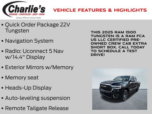 Used 2025 RAM 1500 Tungsten image 7