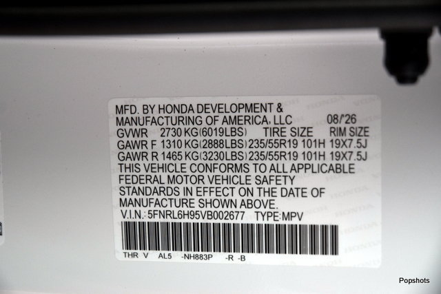 New 2027 Honda Odyssey Elite image 24