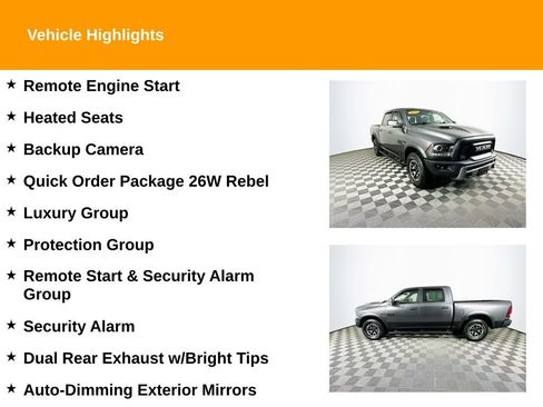 Used 2016 RAM 1500 Rebel image 2