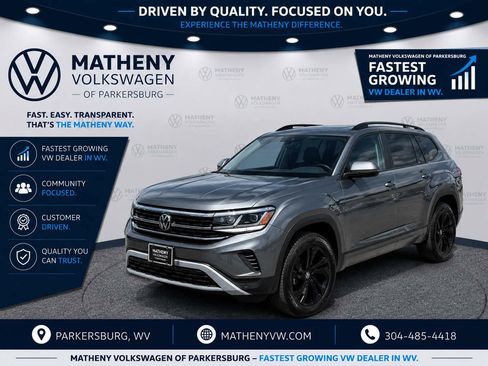 Used 2022 Volkswagen Atlas SE FWD image 1