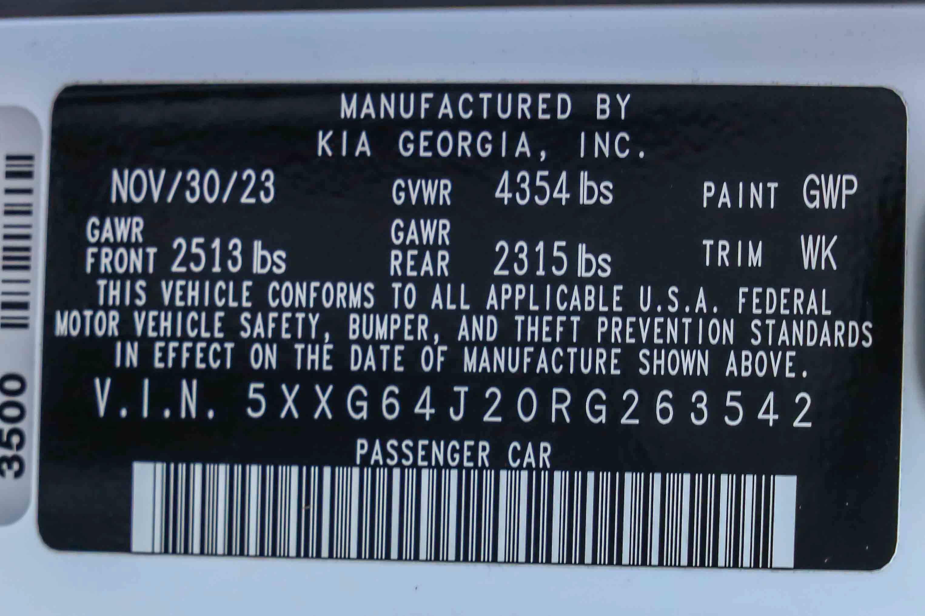 Certified 2024 Kia K5 GT-Line FWD image 30