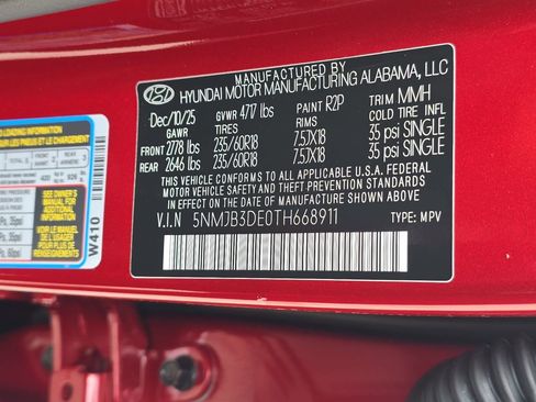 New 2026 Hyundai Tucson SEL image 34