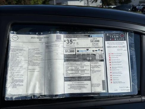 New 2025 Nissan Versa SV image 12