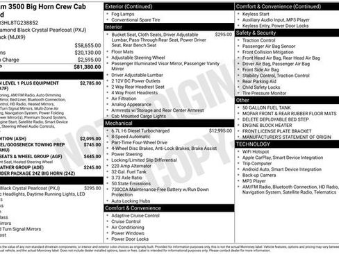 New 2026 RAM 3500 Big Horn image 37