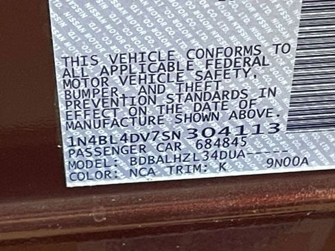 Used 2025 Nissan Altima 2.5 SV FWD image 28