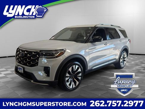 Used 2025 Ford Explorer Platinum w/ LUX Leather Package AWD/4WD image 1