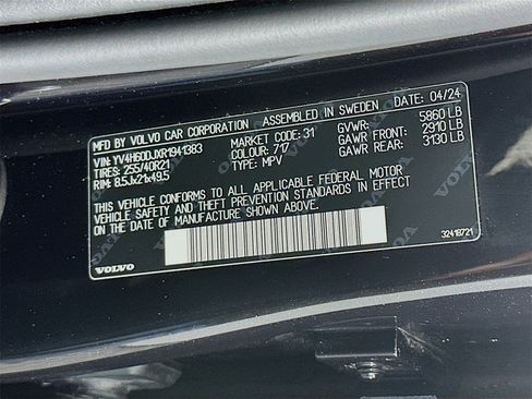 Used 2024 Volvo XC60 T8 Ultimate w/ Protection Package Premier image 34