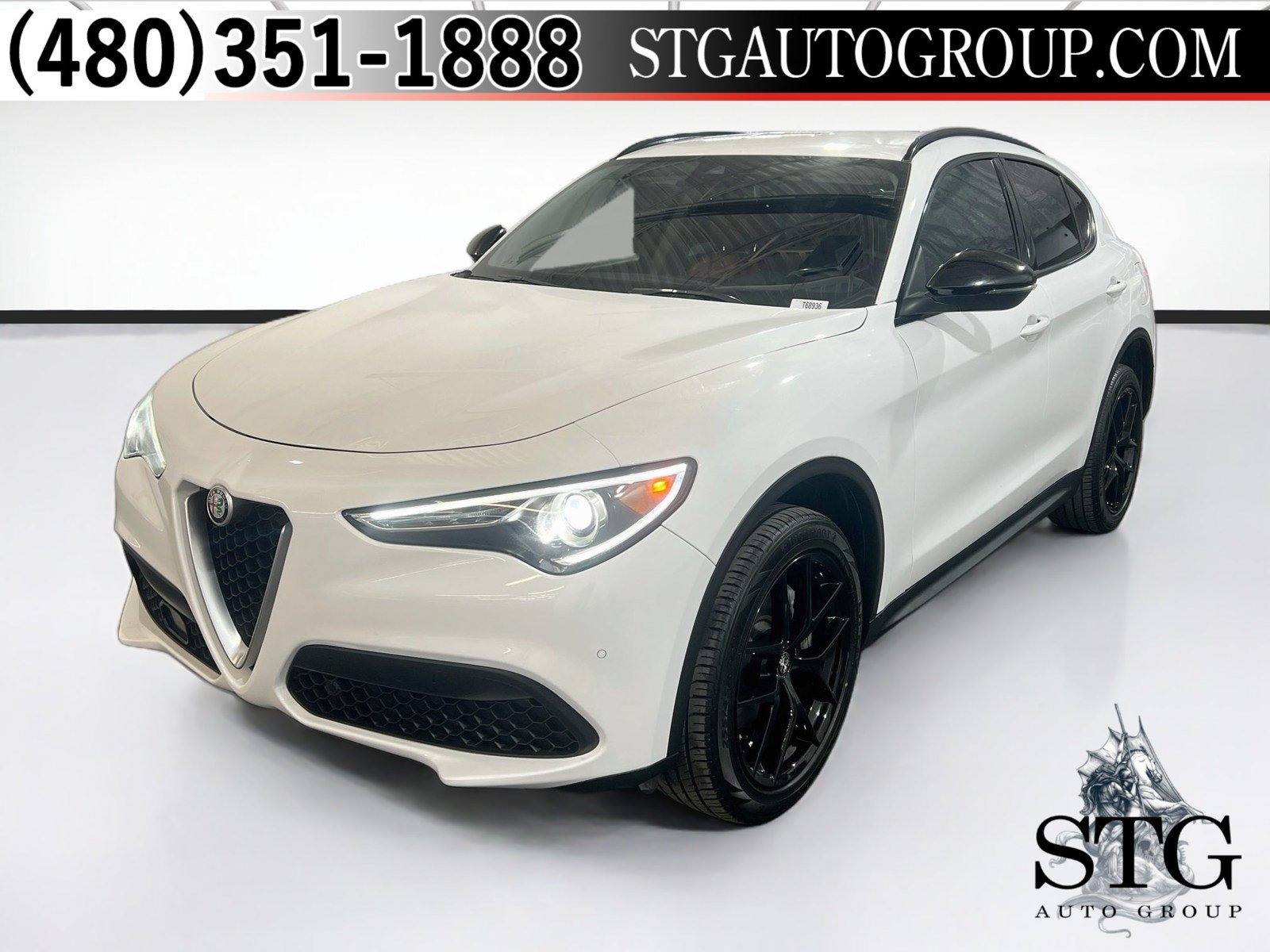 Used 2021 Alfa Romeo Stelvio Sprint w/ Nero Edizione RWD image 1