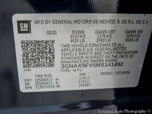 Used 2021 Chevrolet Equinox LS image 35