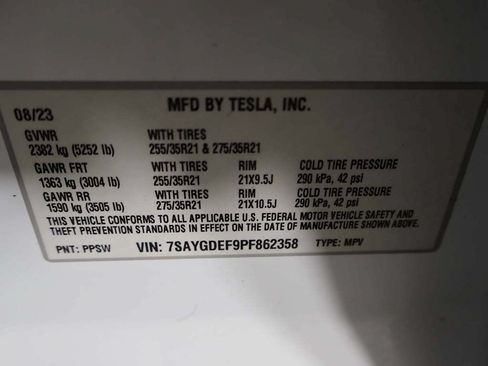 Used 2023 Tesla Model Y Performance AWD/4WD image 47