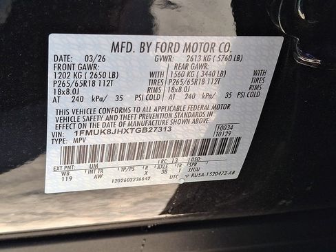 Used 2026 Ford Explorer Tremor AWD/4WD image 33