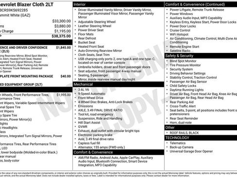 Used 2019 Chevrolet Blazer LT FWD image 4