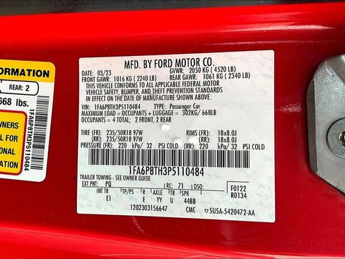 Used 2023 Ford Mustang Premium RWD image 33
