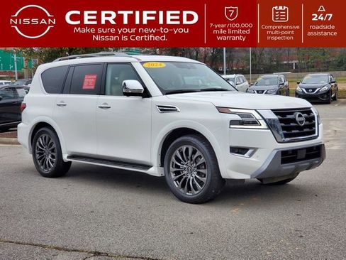Certified 2024 Nissan Armada Platinum w/ Cargo Package image 1