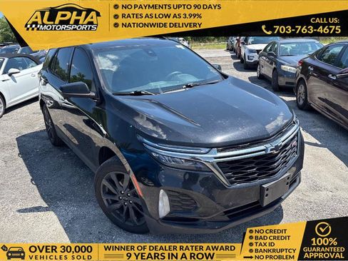 Used 2022 Chevrolet Equinox RS w/ Infotainment Package AWD/4WD image 1