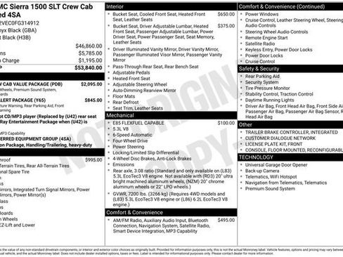 Used 2015 GMC Sierra 1500 SLT w/ SLT Crew Cab Value Package image 11