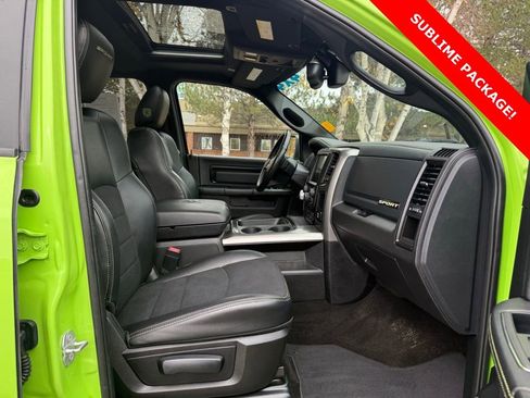 Used 2017 RAM 1500 Sport w/ Sublime Green Sport Package image 12