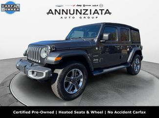 Certified 2022 Jeep Wrangler Unlimited Sahara w/ LED Lighting Group video 1