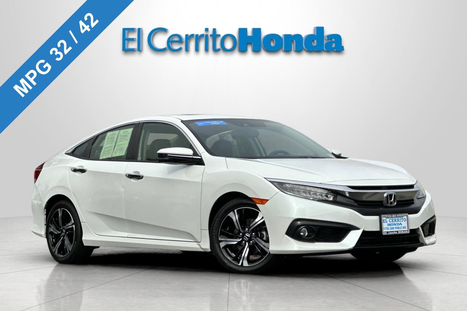 Certified 2018 Honda Civic Touring image 1