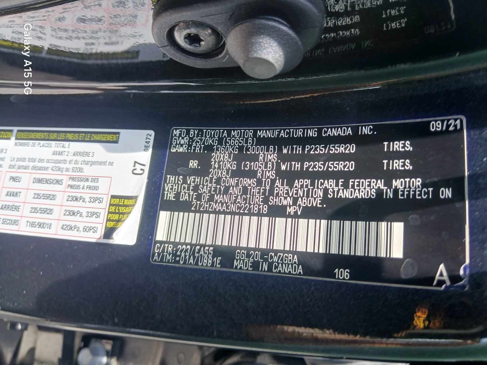 Used 2022 Lexus RX 350 FWD w/ Premium Package image 11