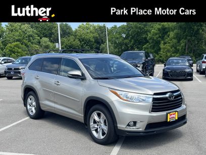 Used 2015 Toyota Highlander Limited Platinum