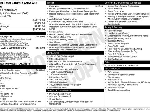New 2026 RAM 1500 Laramie w/ Night Edition image 37
