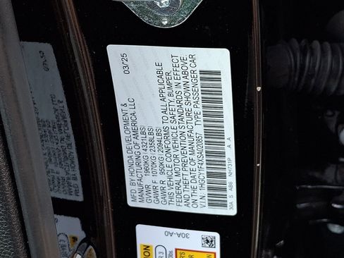 Used 2025 Honda Accord SE image 27