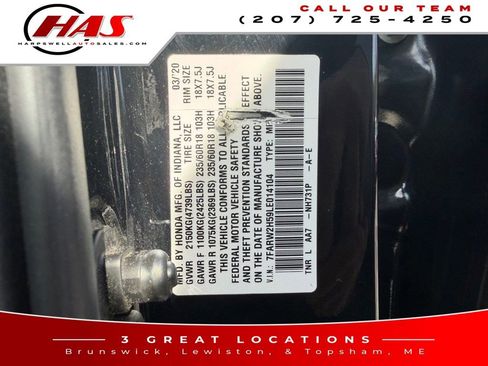 Used 2020 Honda CR-V EX image 17