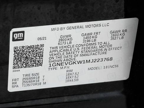 Used 2021 Chevrolet Traverse LT AWD/4WD image 61