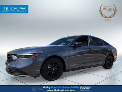 Certified 2025 Honda Accord SE