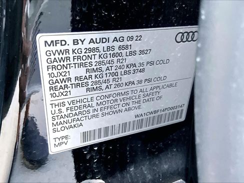 Used 2023 Audi SQ8 Prestige AWD/4WD image 34