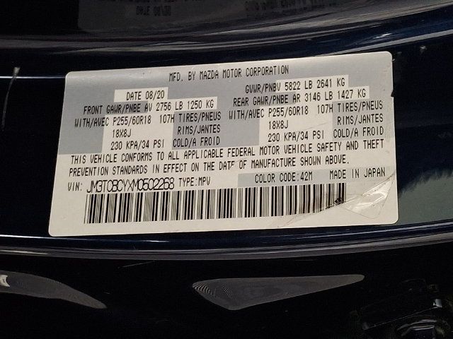 Used 2021 MAZDA CX-9 Touring w/ Touring Premium Package AWD/4WD image 28