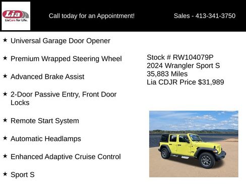 Used 2024 Jeep Wrangler Unlimited Sport AWD/4WD image 26