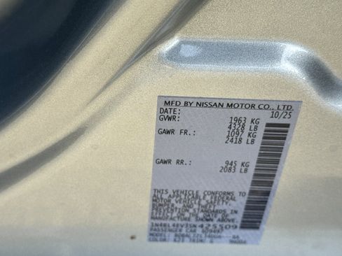 New 2025 Nissan Altima 2.5 SL image 23