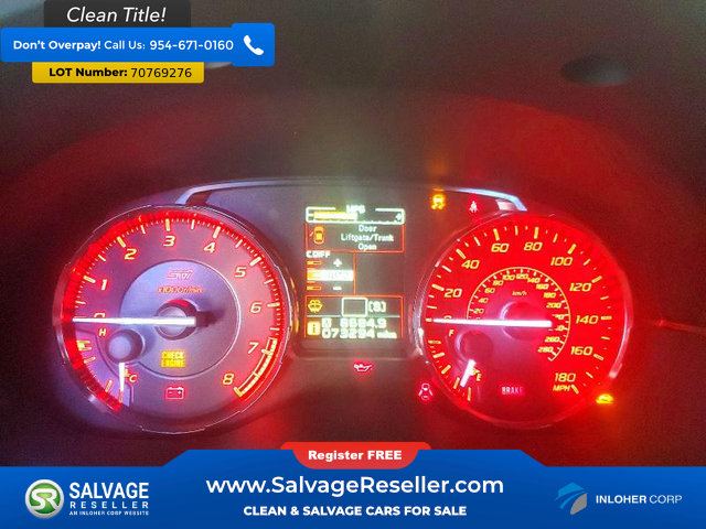 Used 2016 Subaru WRX STI AWD/4WD image 12