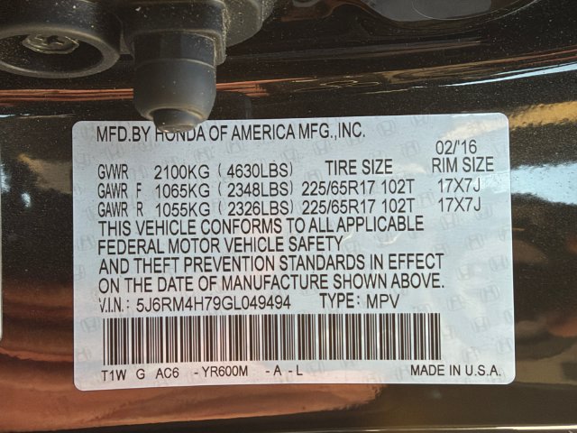 Used 2016 Honda CR-V EX-L image 25
